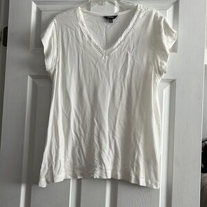 “Buffalo- White T Shirt size Large”